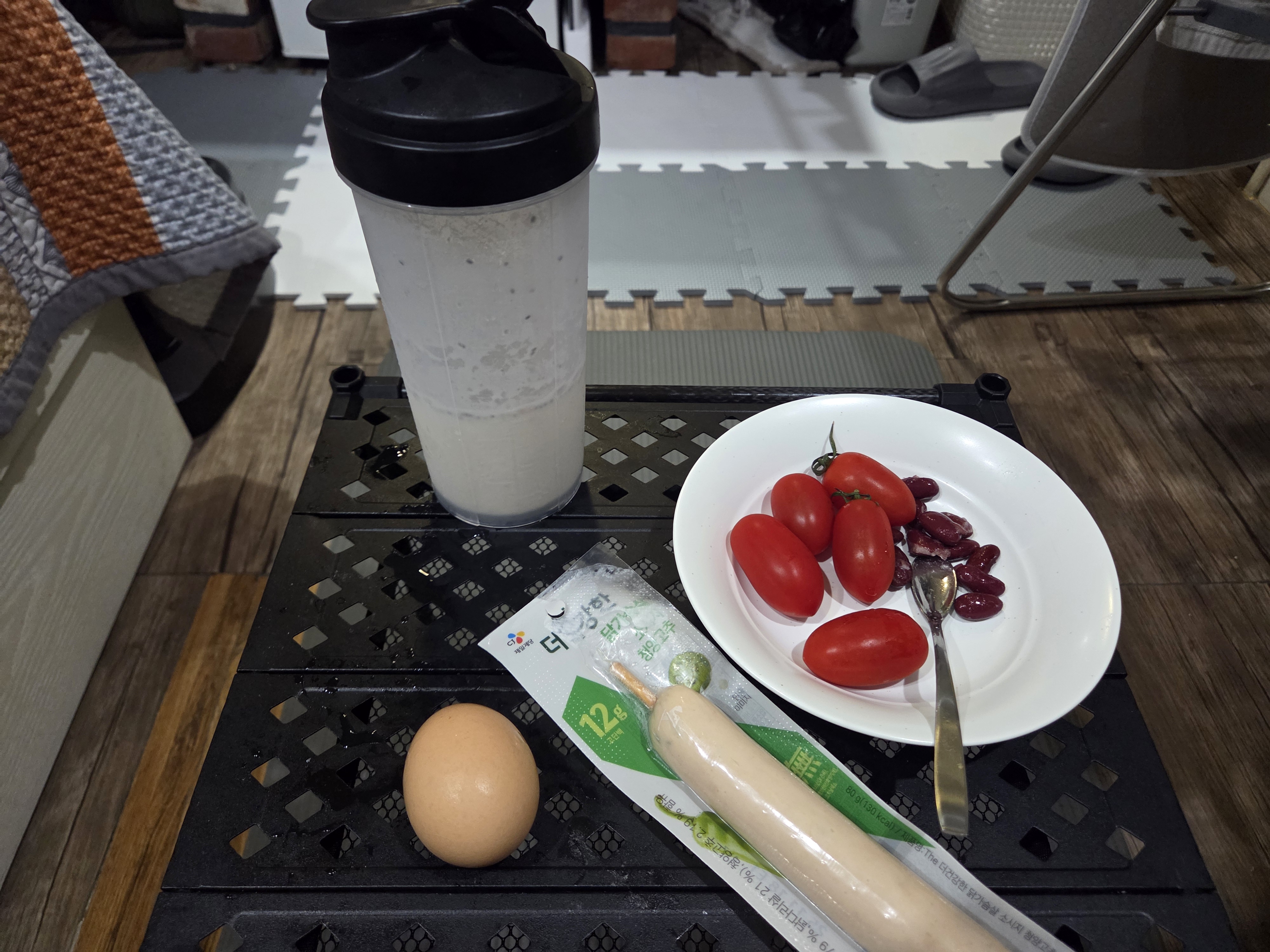 마운자로 25일 차, 맑은 날씨 그런데 춥다