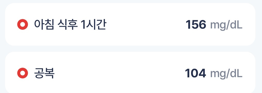 마운자로 31일 차, 혈당 관리
