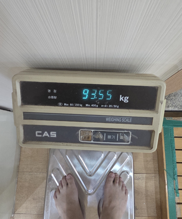 마운자로 5일 차, 그래서 지금 몇 킬로그램인데?