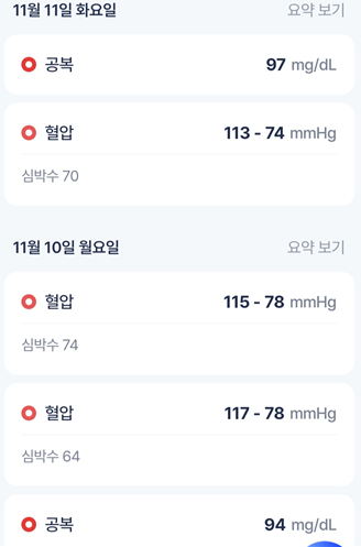 마운자로 48일 차, 금연과 혈당