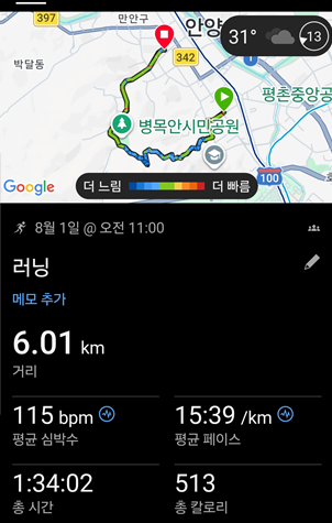 <311일 차, 8월 1일 토요일> 8월의 시작, 무더위 3
