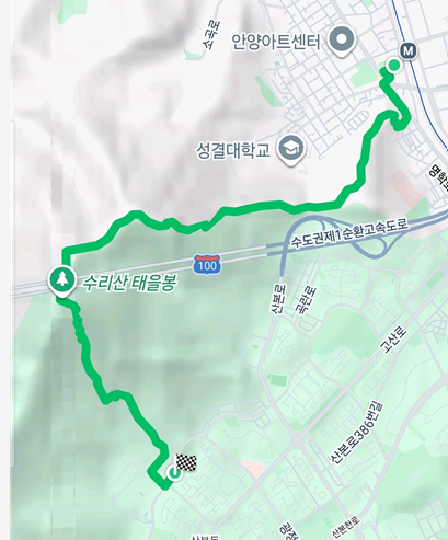 <145일 차, 2월 16일 월요일> 명절 연휴 3일차, 수리산 태을봉